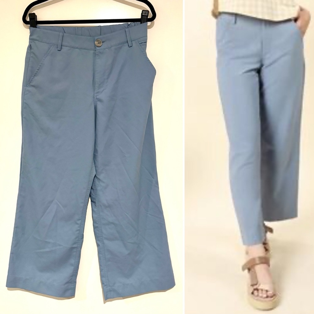 WAYRE ✨ Travel pants  Essential Trouser Light Blue | Sz 8 Medium